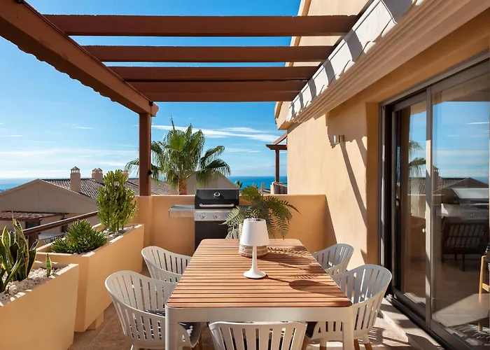 Beautiful Penthouse With Ethnic Interiors Apartment Estepona
