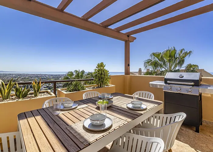 Beautiful Penthouse With Ethnic Interiors Apartment Estepona